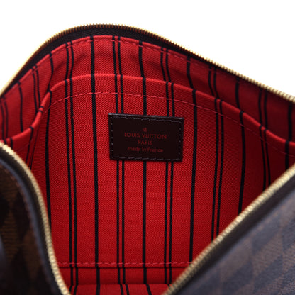 Louis Vuitton Damier Ebene Neverfull MM GM Pochette 8 of 10