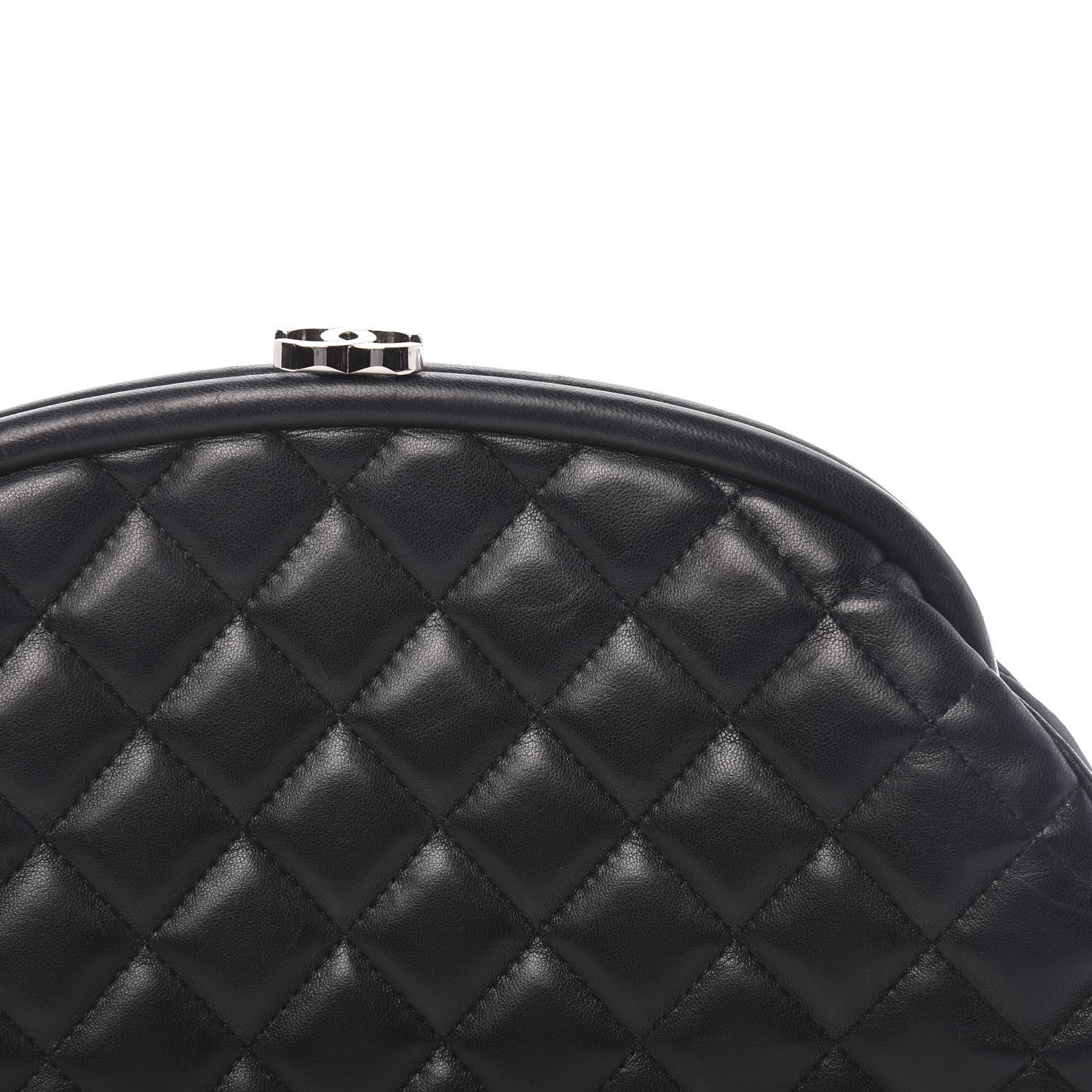 Chanel Lambskin Quilted Timeless Clutch Black 13 of 13