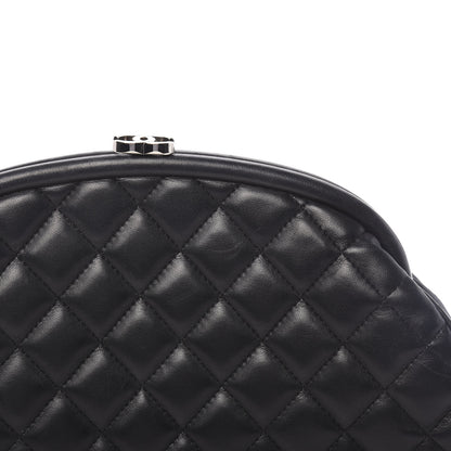 Chanel Lambskin Quilted Timeless Clutch Black 13 of 13