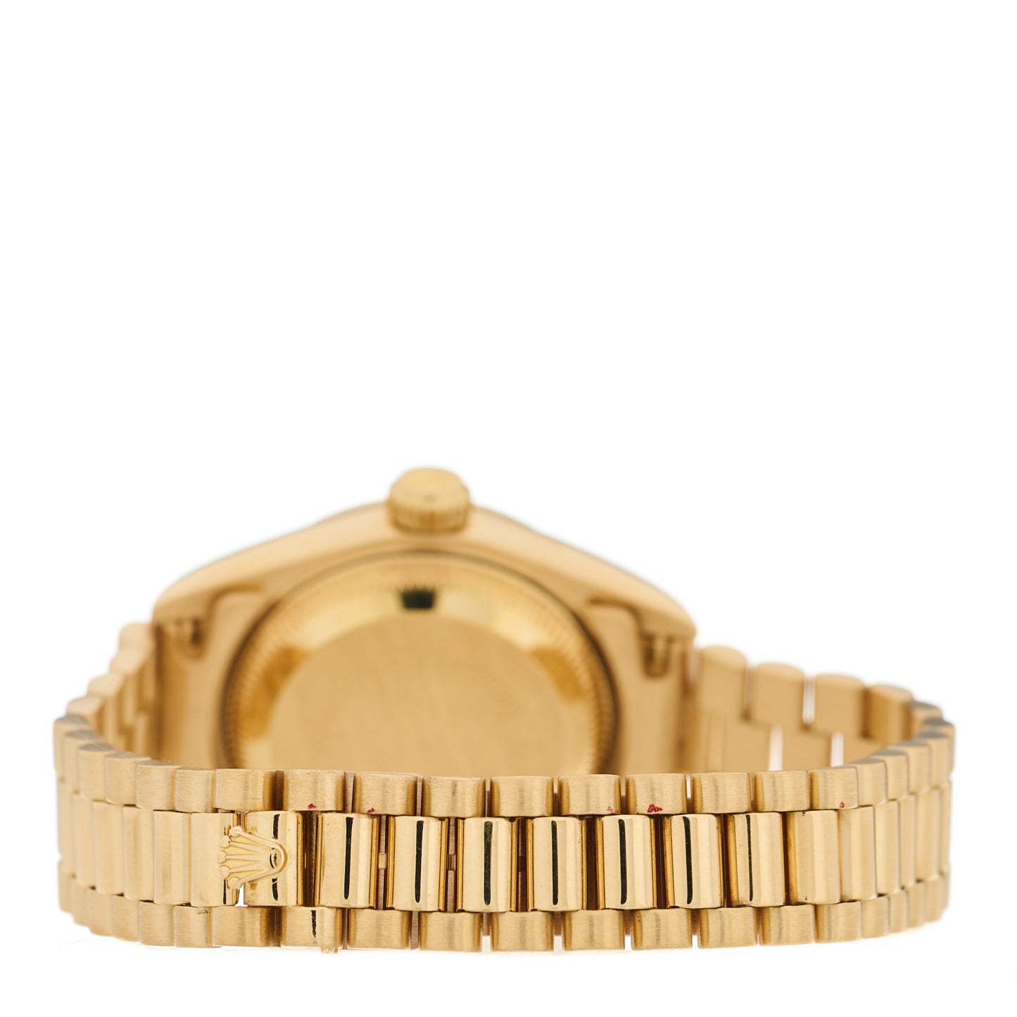18K Yellow Gold 26mm Oyster Perpetual Datejust President Watch Champagne 69178