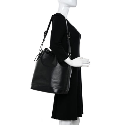 Louis Vuitton Epi Noe Black 2 of 15