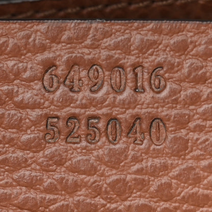 Gucci New Denim GG Monogram Dollar Calfskin Medium Jackie 1961 Tote Blue Tea Cuir Epilog 7 of 11