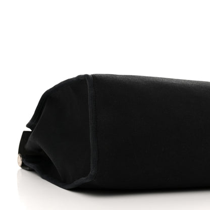 Hermes Toile Vache Calfskin Herbag 39 MM Black 8 of 10