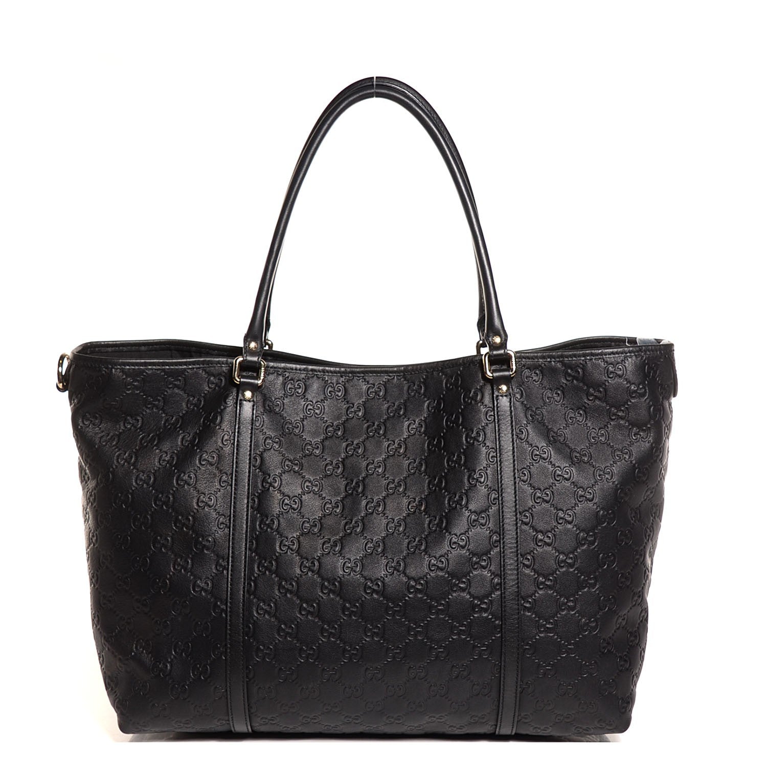 Gucci Guccissima Large Joy Tote Black 1 of 9