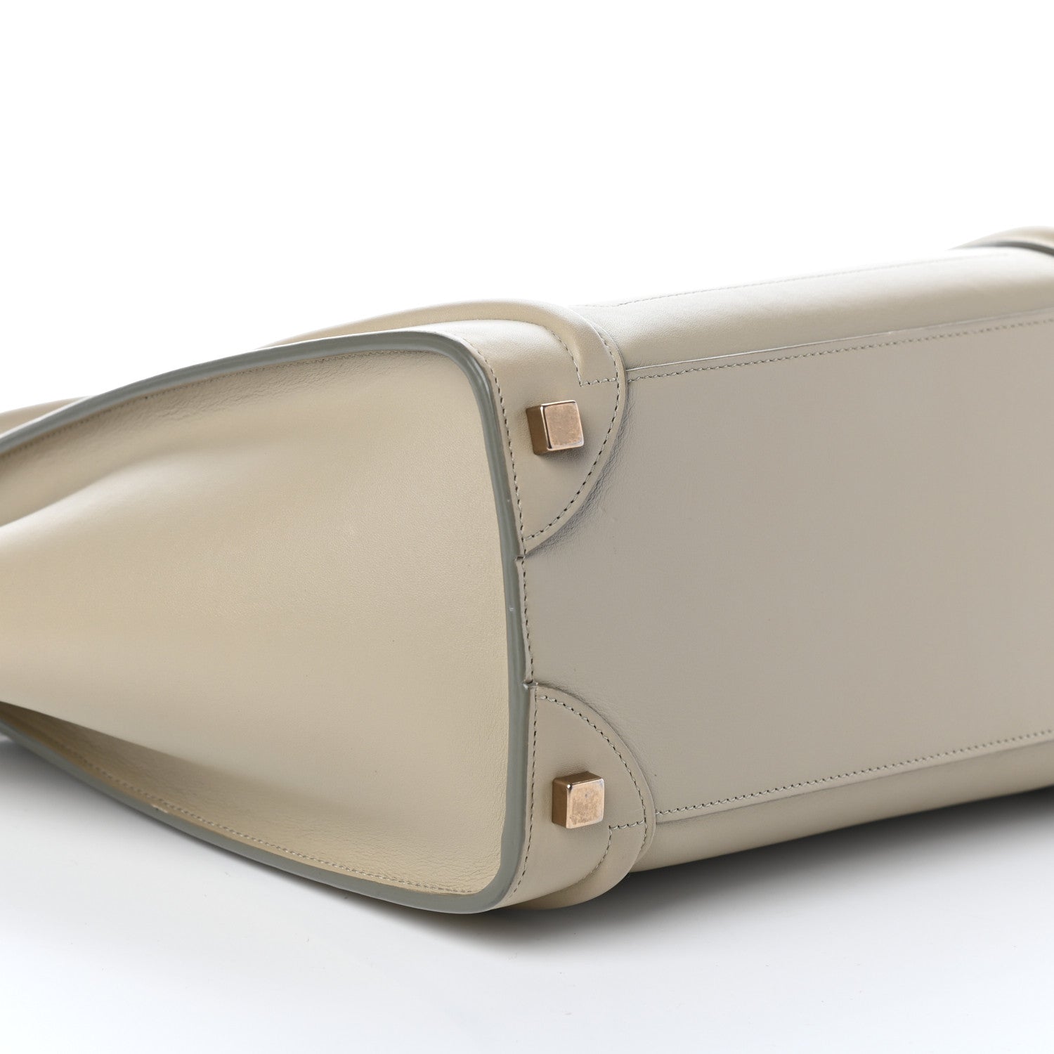 Celine Smooth Calfskin Micro Luggage Mastic 8 of 9