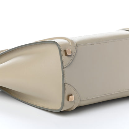 Celine Smooth Calfskin Micro Luggage Mastic 8 of 9