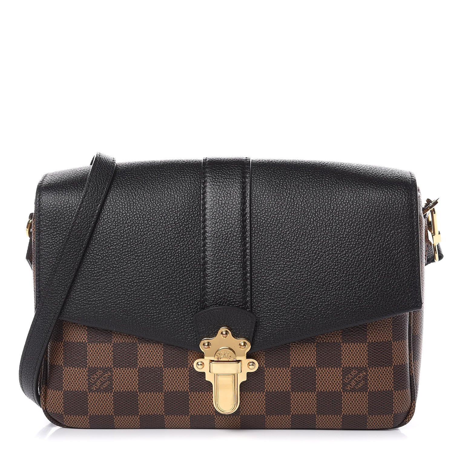 Louis Vuitton Damier Ebene Clapton Black 1 of 11
