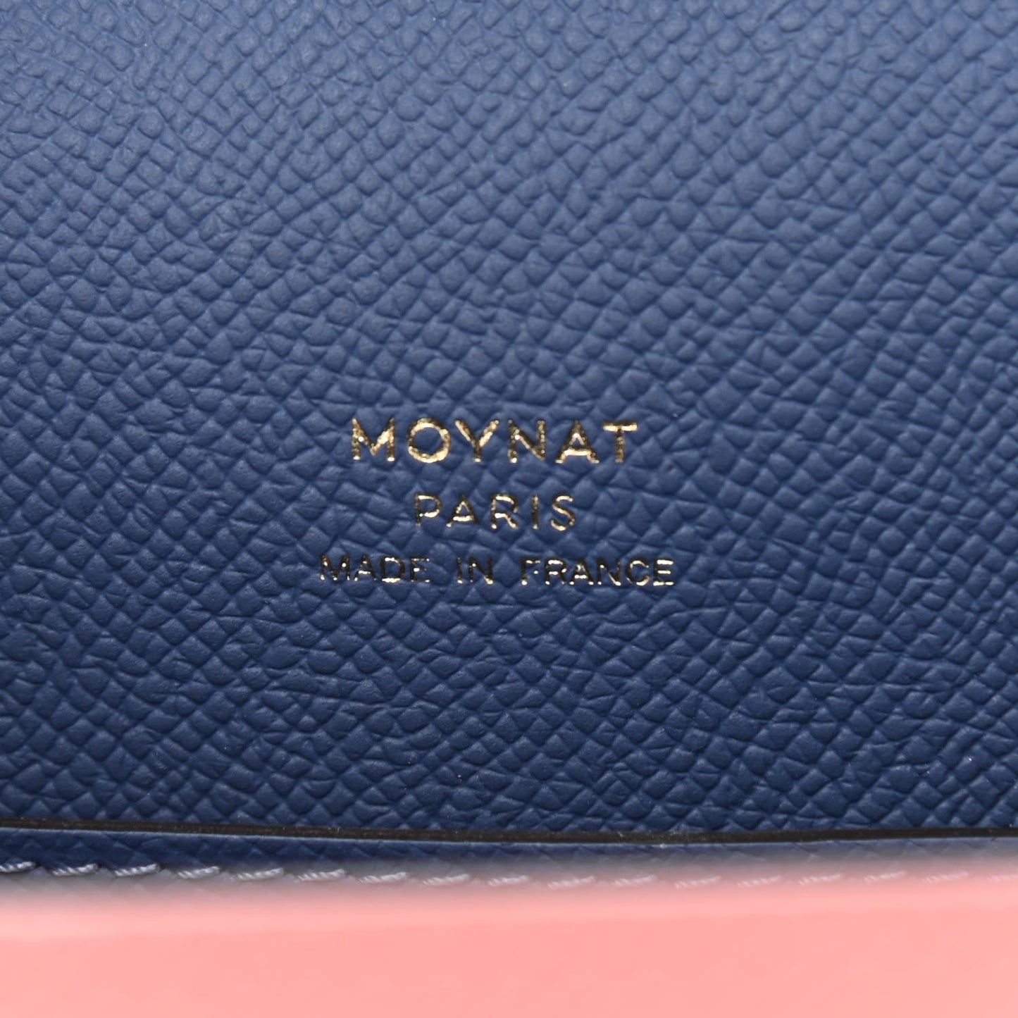 Carat Calfskin Madeleine Bag Wood Rose Ocean