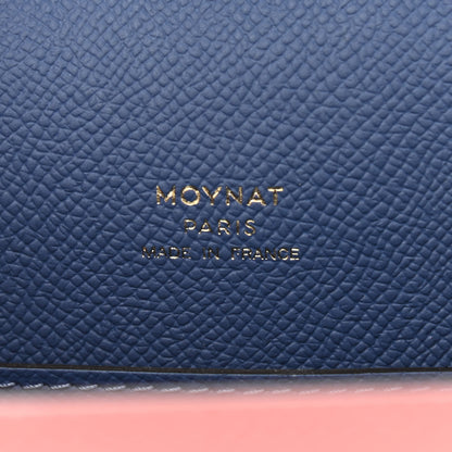 Moynat Carat Calfskin Madeleine Bag Wood Rose Ocean 5 of 8