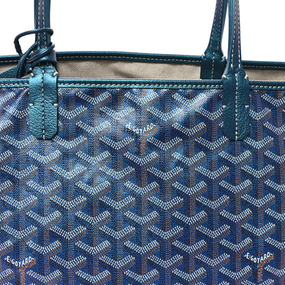 Goyard Iridescent Goyardine Saint Louis PM Pearly Blue 9 of 12
