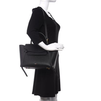 Celine Baby Grained Calfskin Mini Belt Bag Black 2 of 10