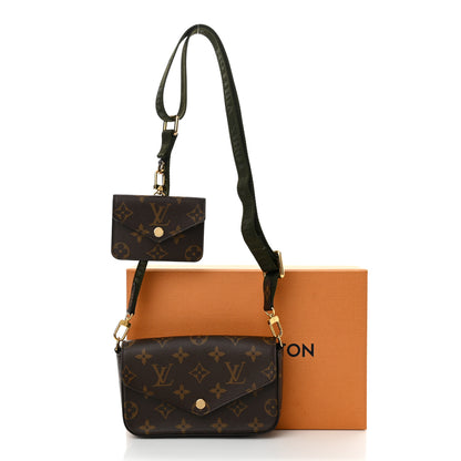 Louis Vuitton Monogram Felicie Strap & Go Kaki 12 of 12