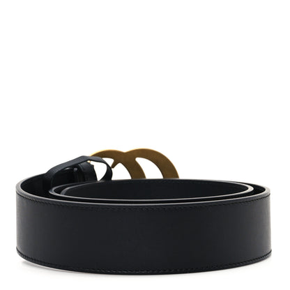 Gucci Calfskin Double G 40mm Belt 80 32 Black 2 of 4