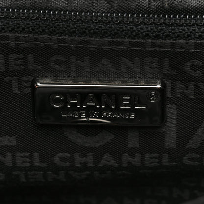 Chanel Lambskin East West Chocolate Bar Chain Flap Black 6 of 10
