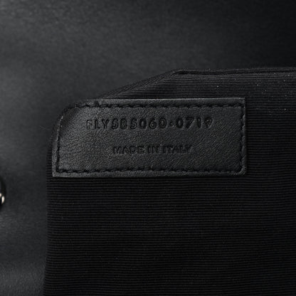 Saint Laurent Snakeskin Carre Satchel Black 7 of 9