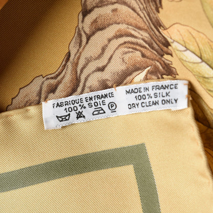 Hermes Silk Casse Noisette Scarf 90 6 of 7