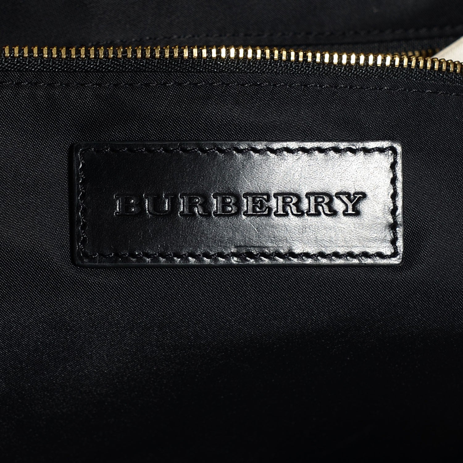 Burberry Summer Sun Canvas Medium Havenmore Tote Dark Peacock 5 of 9