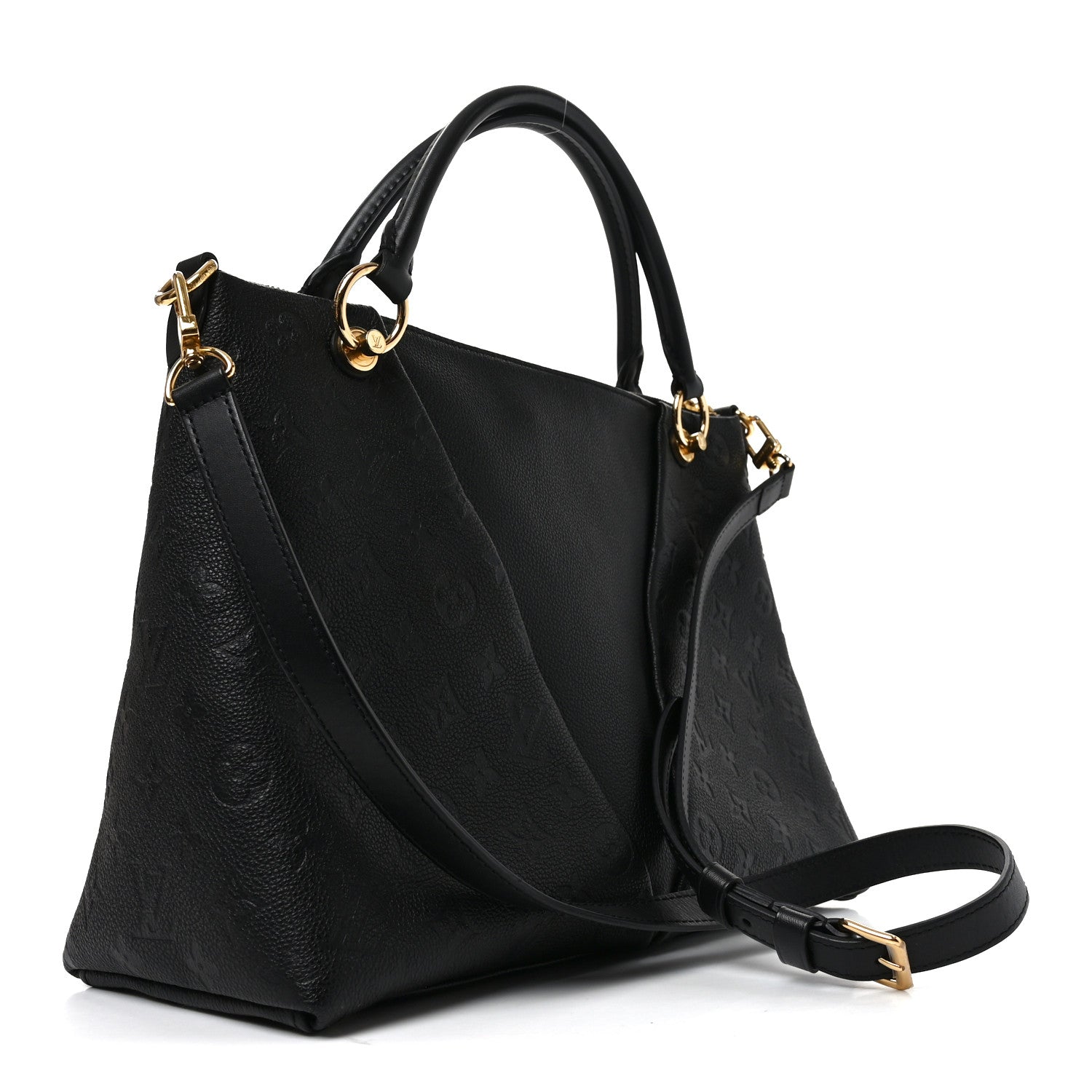 Louis Vuitton Empreinte V Tote MM Black 3 of 9