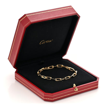 Cartier 18K Yellow Gold Santos de Cartier Link Chain Bracelet 4 of 4