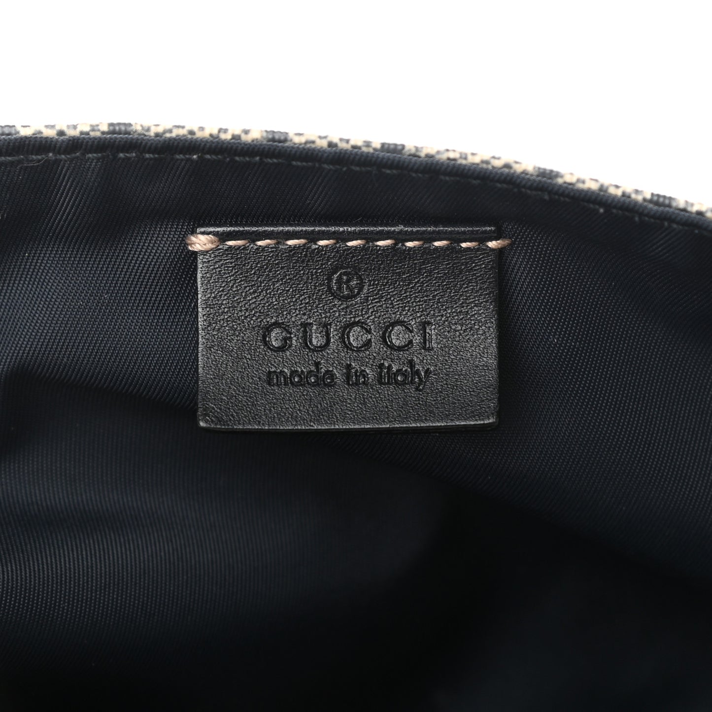 GG Plus Monogram Messenger Diaper Bag Navy