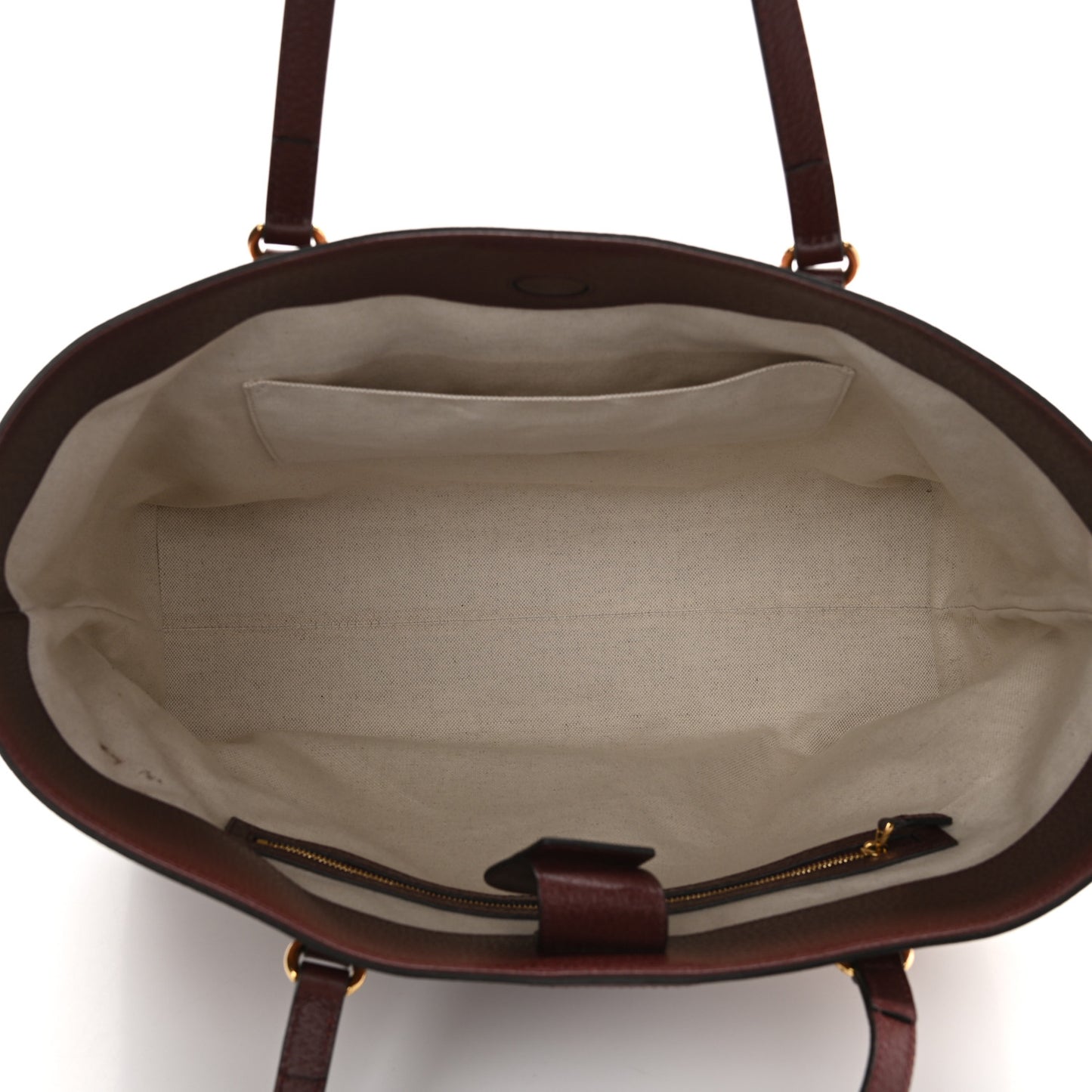 Monogram Textured Dollar Calfskin Web Medium Ophidia Shopping Tote Sahara Rubino Chardonnay