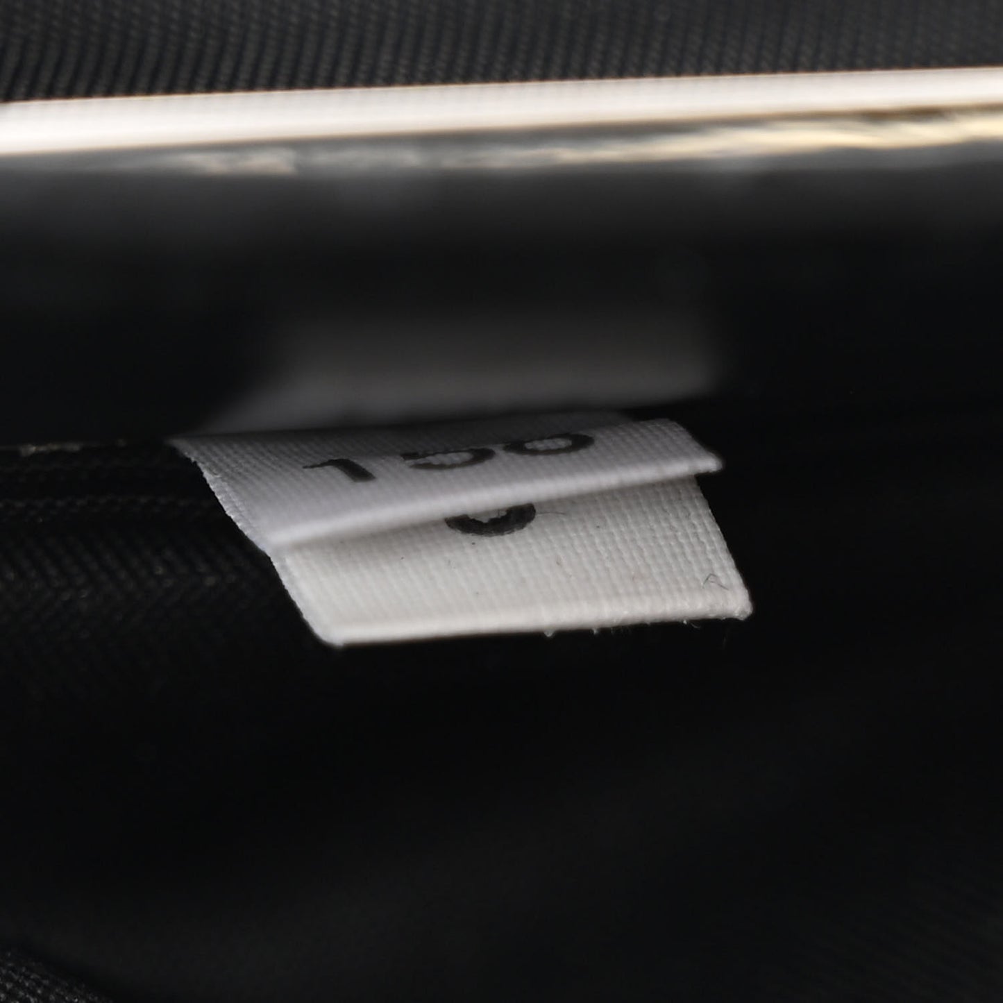 Nylon Vela Flat Messenger Bag Black