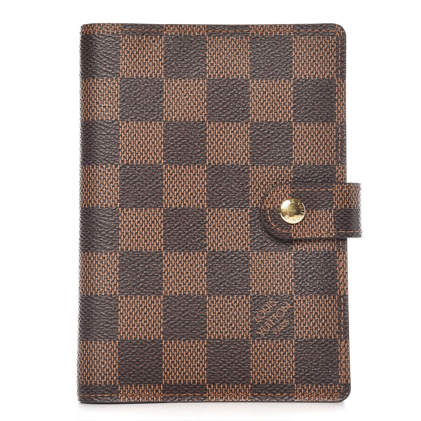 Damier Ebene Small Ring Agenda Cover