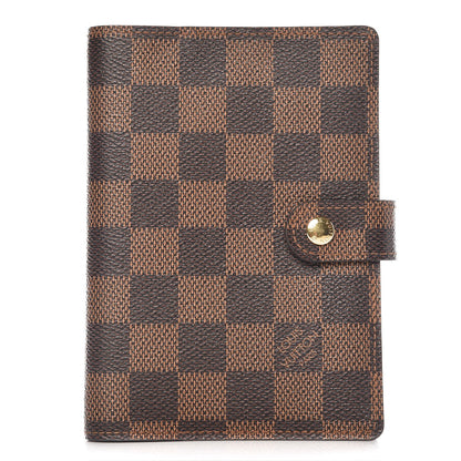 Louis Vuitton Damier Ebene Small Ring Agenda Cover 1 of 8