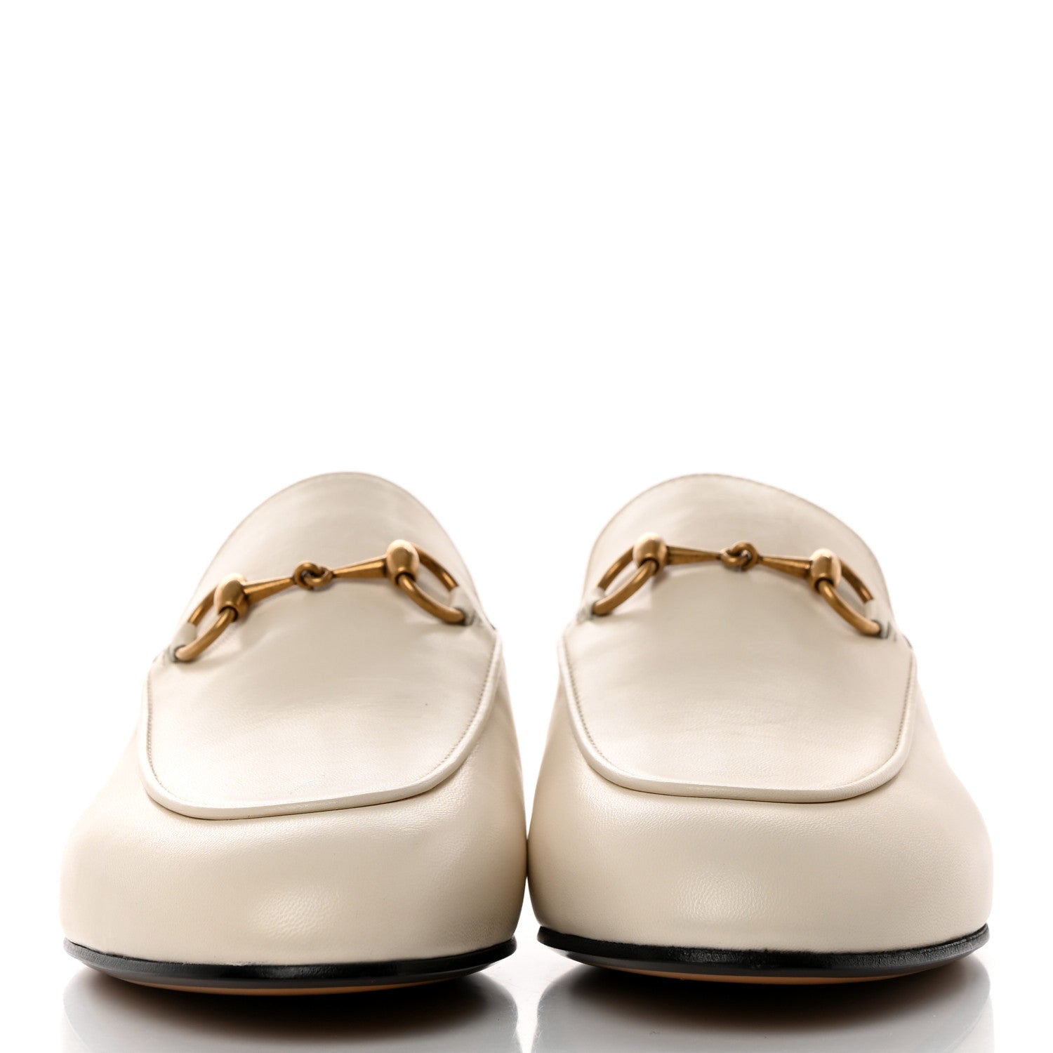 Gucci Malaga Kid Womens Princetown Slippers 37.5 Mystic White 2 of 9
