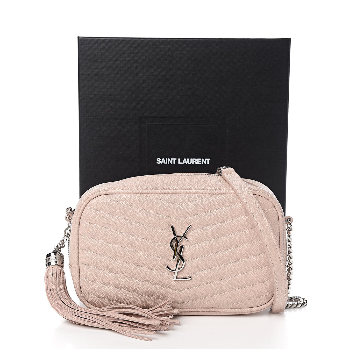 Grain De Poudre Matelasse Monogram Mini Lou Camera Bag Marble Pink