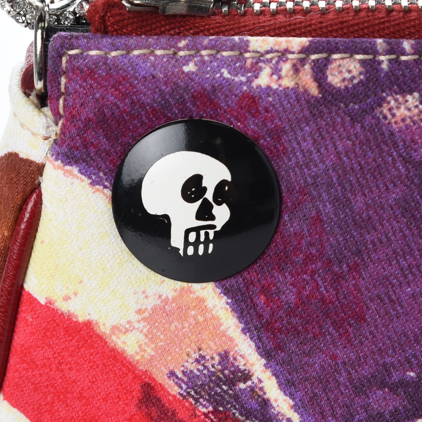 Canvas Le Victim Mini Saddle Pochette Red