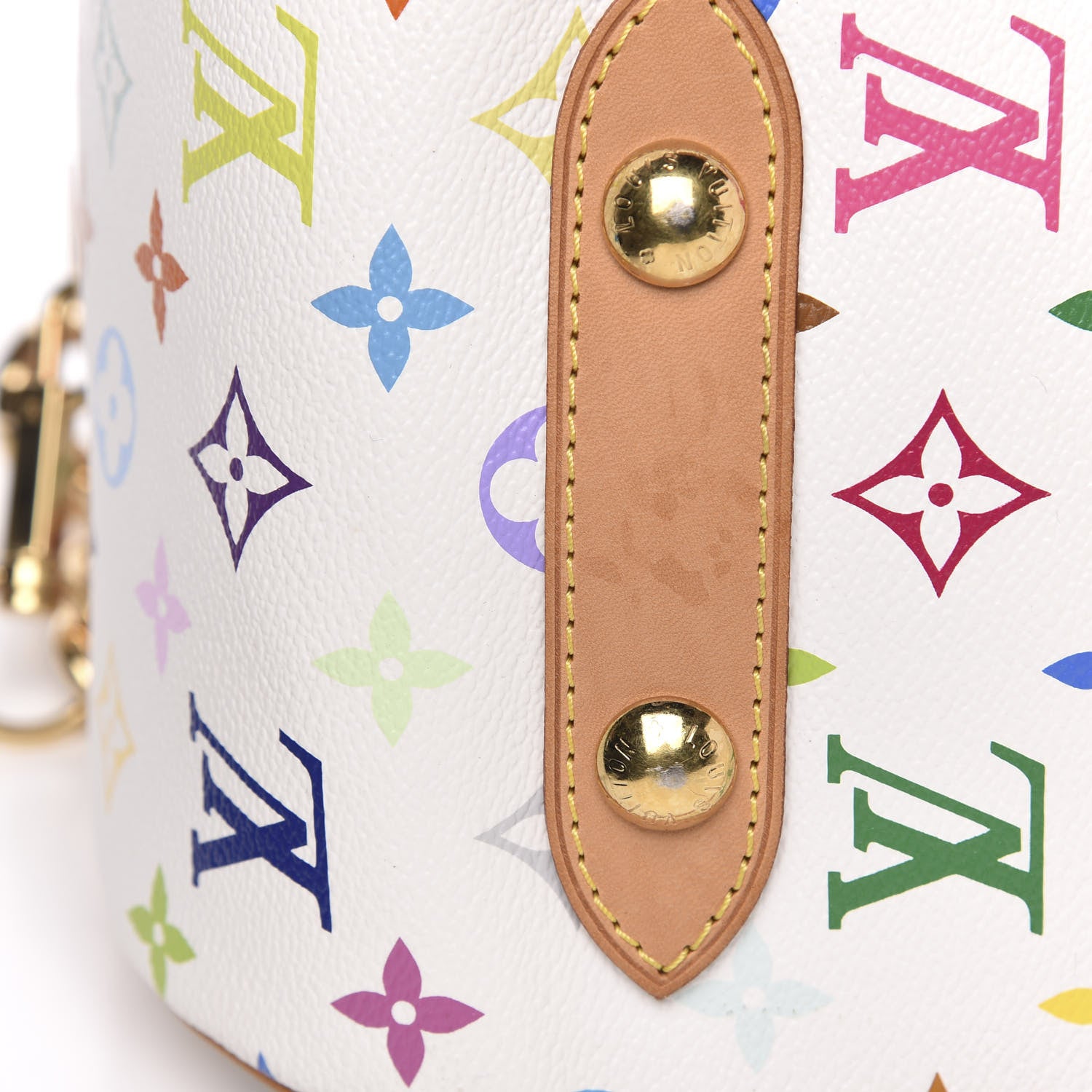 Louis Vuitton Monogram Multicolor Rita White 8 of 16