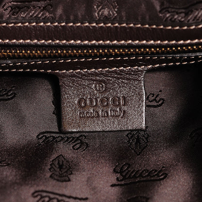 Gucci Crystal Monogram Medium Hysteria Tote Brown 6 of 9