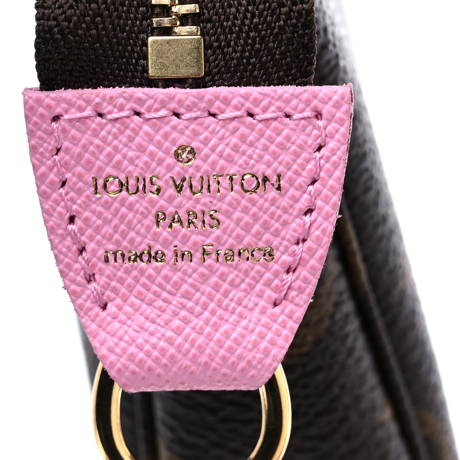 Louis Vuitton Monogram 2022 Christmas Animation Paris Mini Pochette Accessories Pink 6 of 10