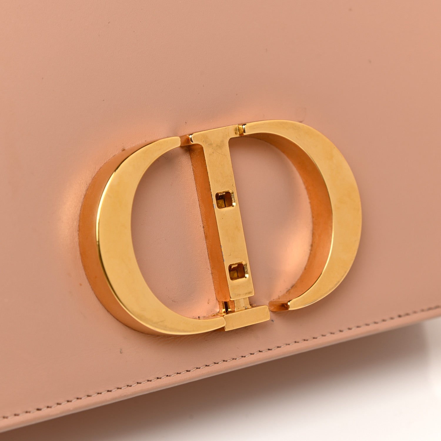Christian Dior Box Calfskin 30 Montaigne Flap Bag Rose Des Vents 18 of 32