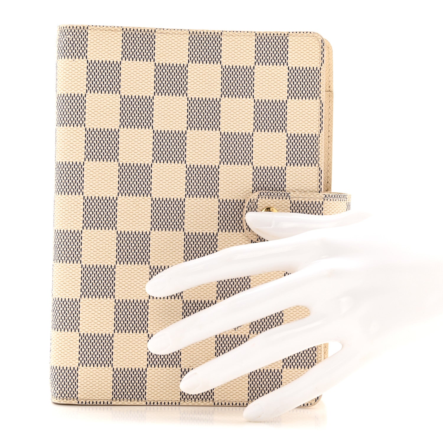 Louis Vuitton Damier Azur Medium Ring Agenda Cover 2 of 11