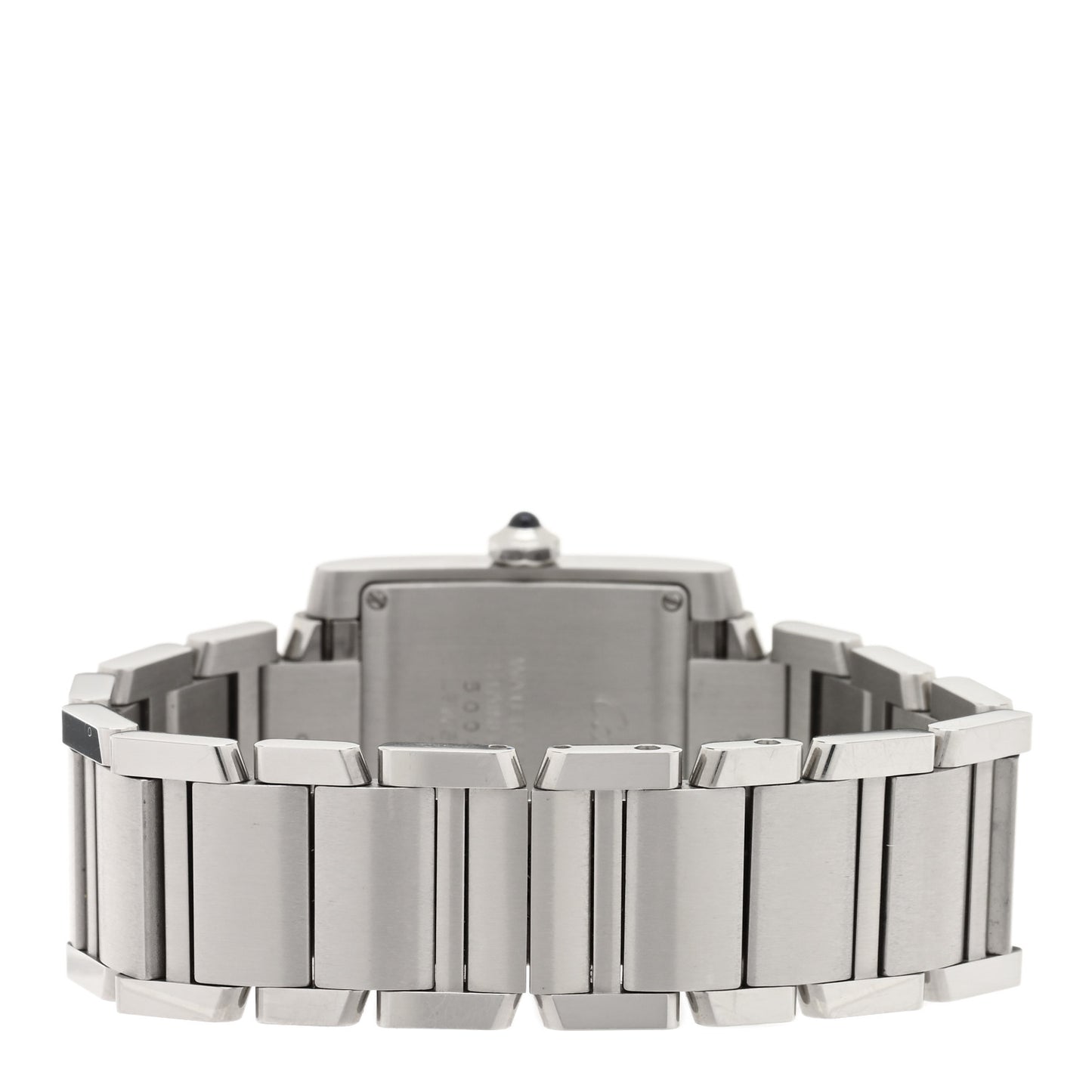 Stainless Steel 20mm Tank Francaise Quartz Watch