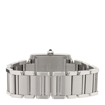 Cartier Stainless Steel 20mm Tank Francaise Quartz Watch 3 of 4