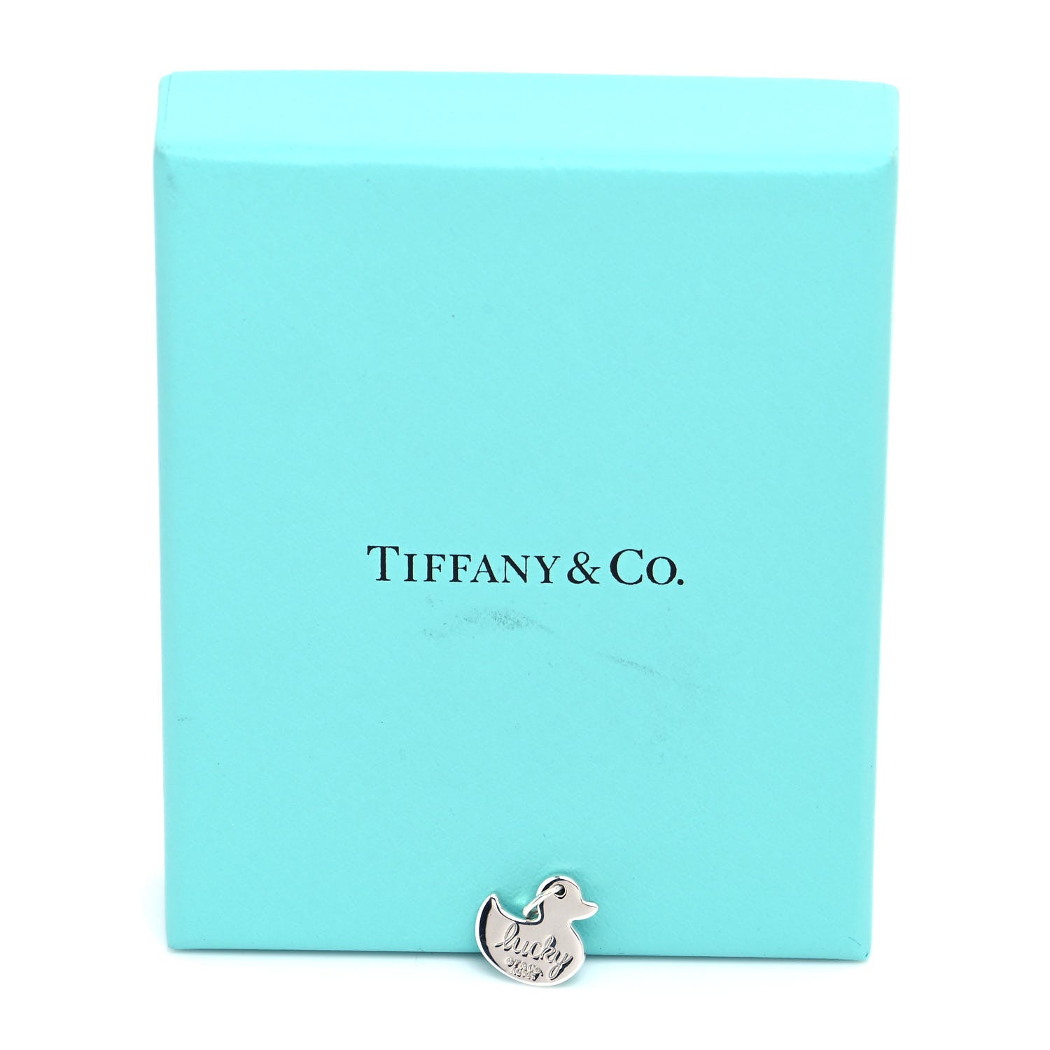 Tiffany Sterling Silver Lucky Duck Charm 4 of 4