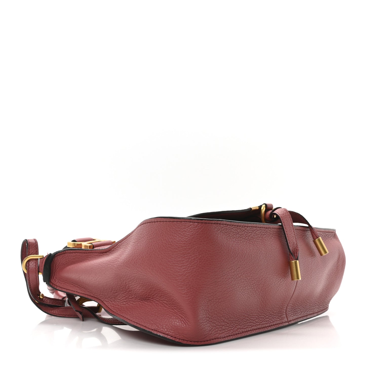 Calfskin Medium Marcie Satchel Faded Rose