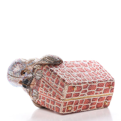 Judith Leiber Crystal Chloe Poodle Minaudiere Clutch Multicolor 4 of 7