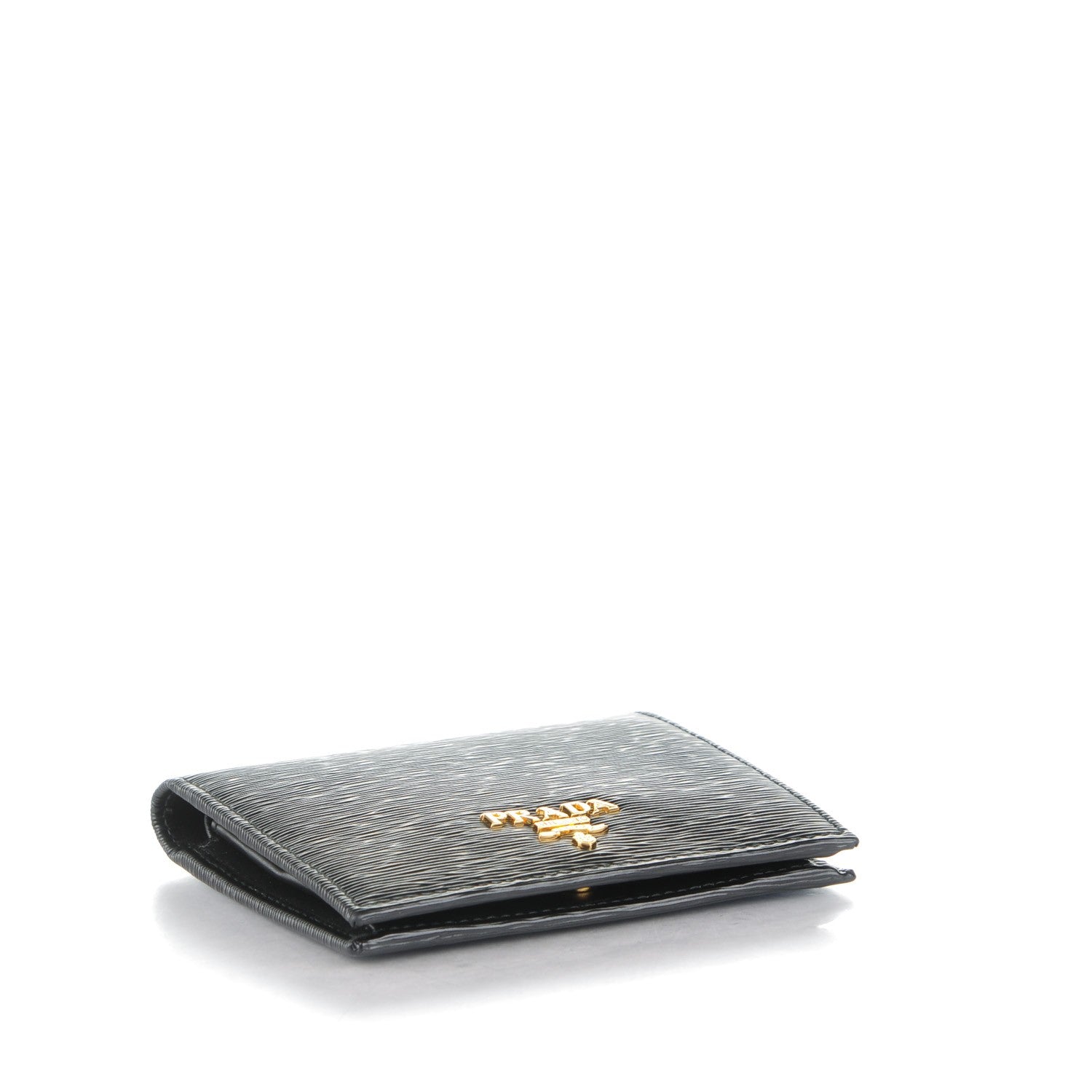 Prada Vitello Move Bi-Fold Wallet Nero Black 4 of 7