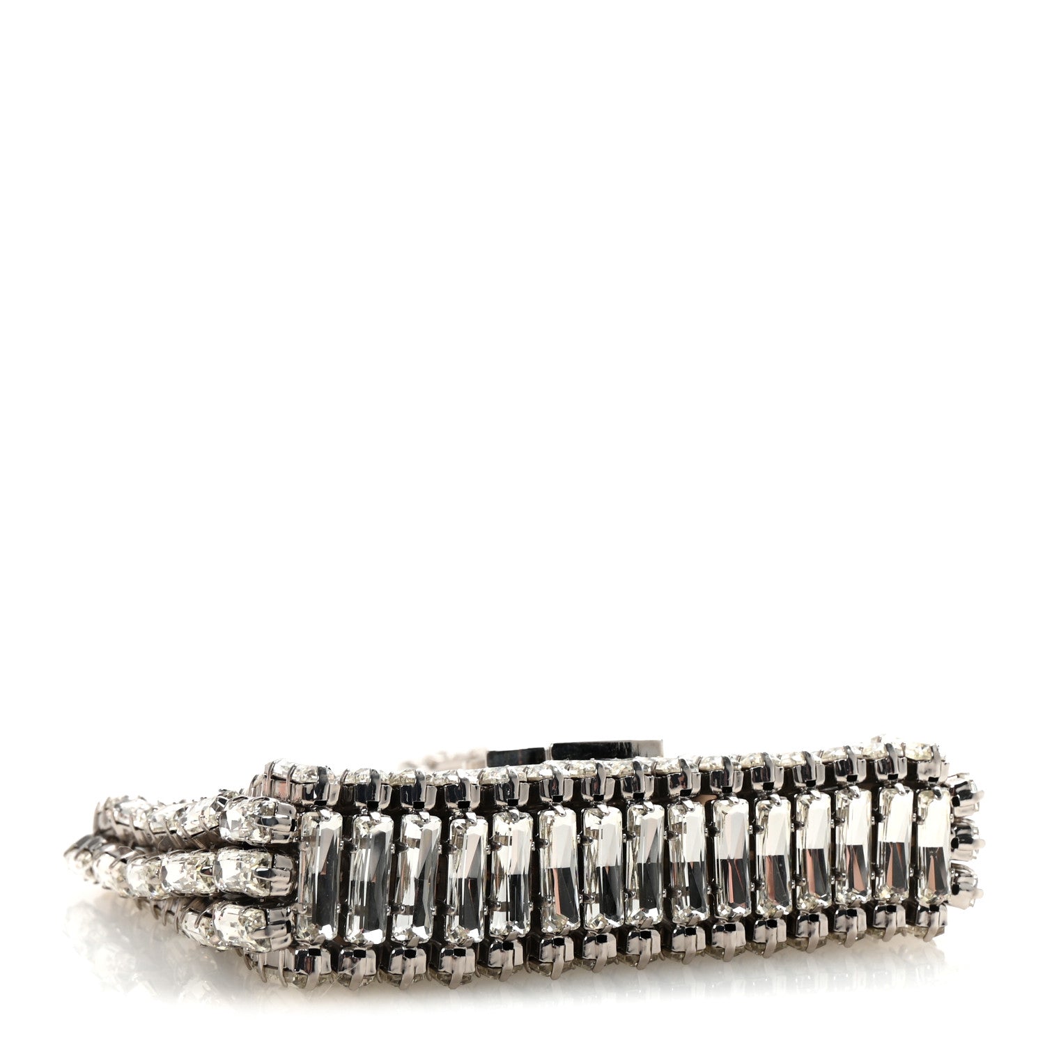 Saint Laurent Crystal Micro Evening Bag Mirror 4 of 10