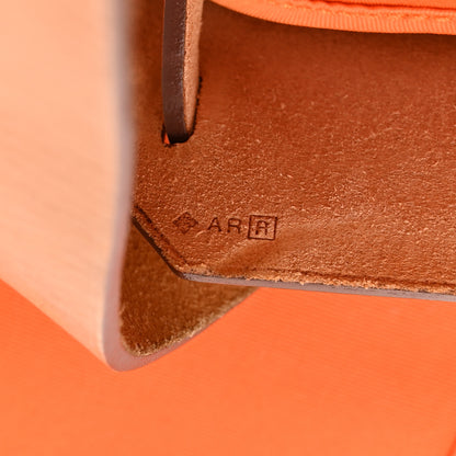 Hermes Toile Vache Hunter Herbag Zip 31 PM Orange 8 of 11