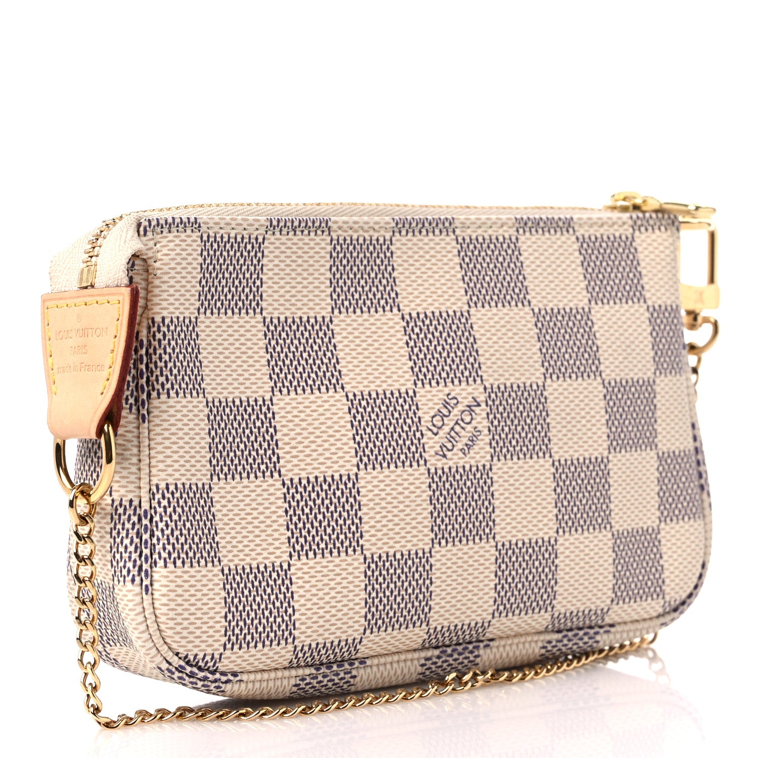 Louis Vuitton Damier Azur Mini Pochette Accessories 3 of 10