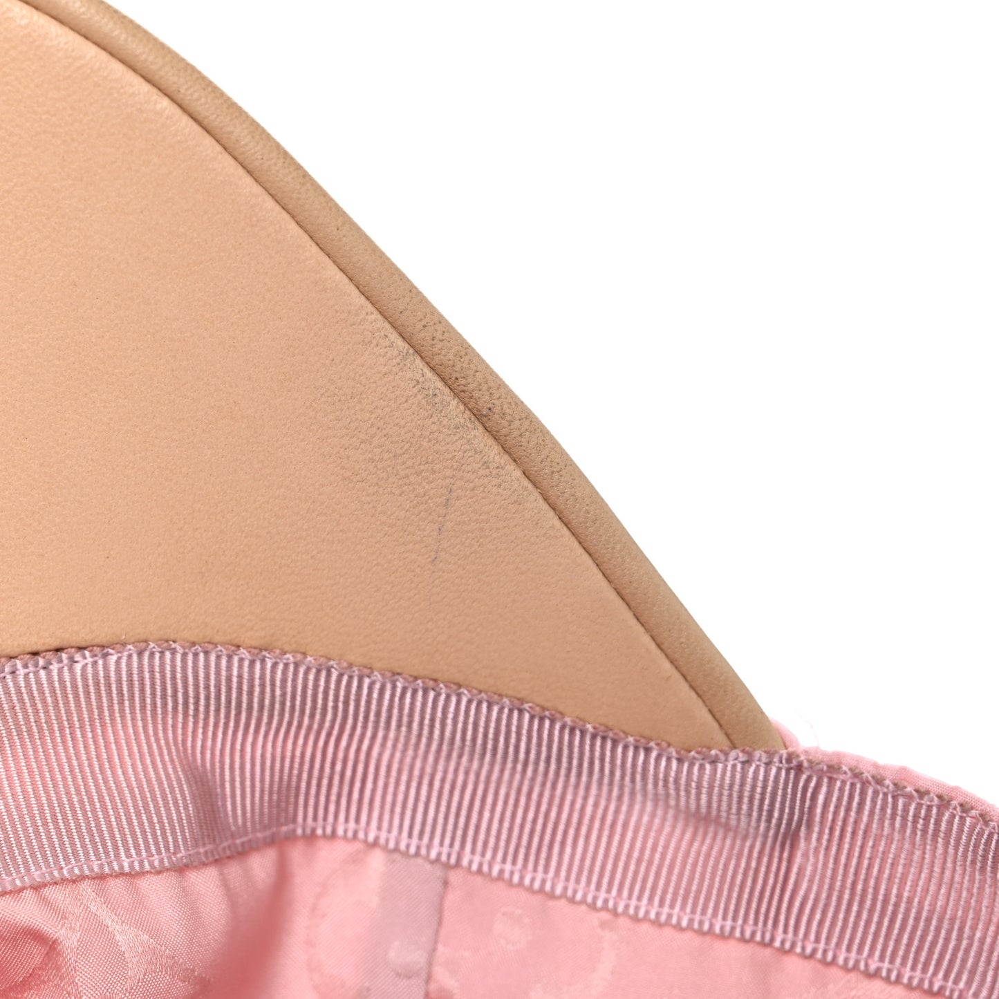 Polyester Silk Monogram LV Get Ready Cap M Pink