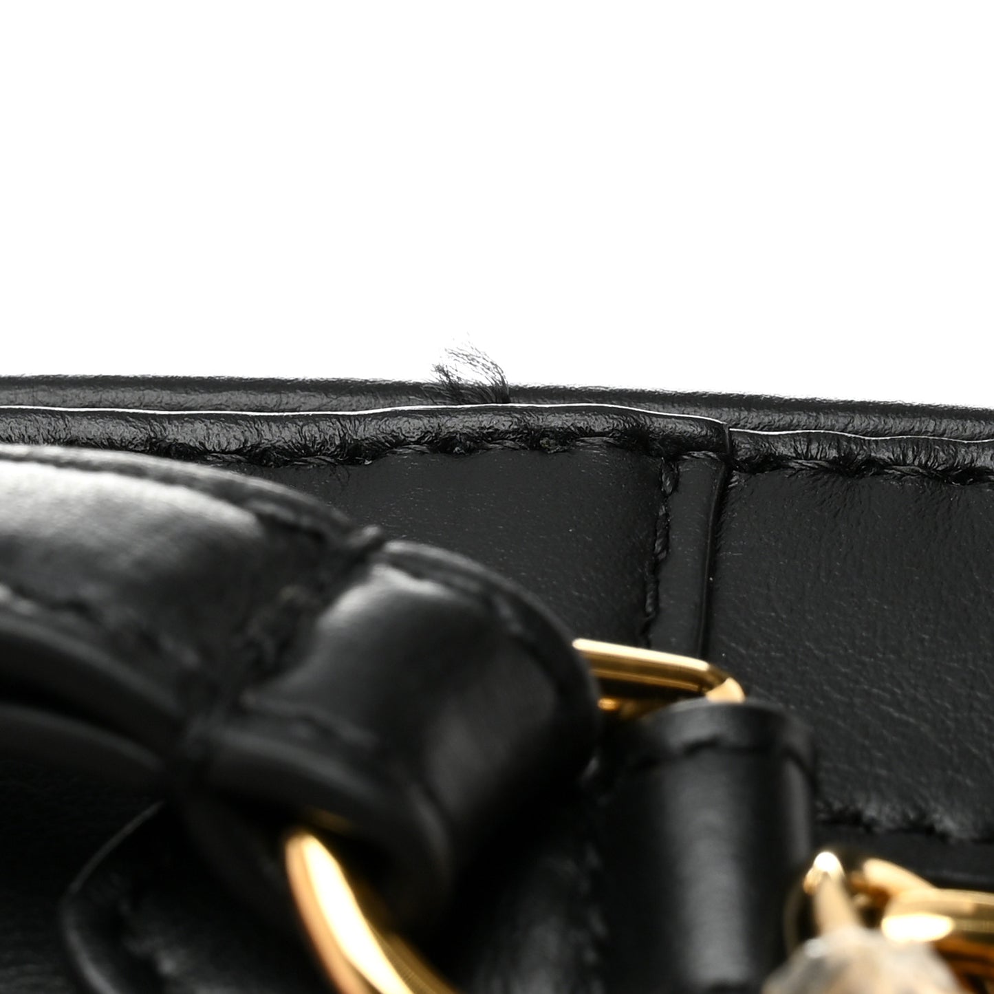 Vitello Epoque FF Embossed Camera Case Black