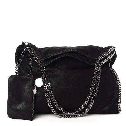 Stella McCartney Shaggy Deer Big Falabella Tote Black 1 of 10
