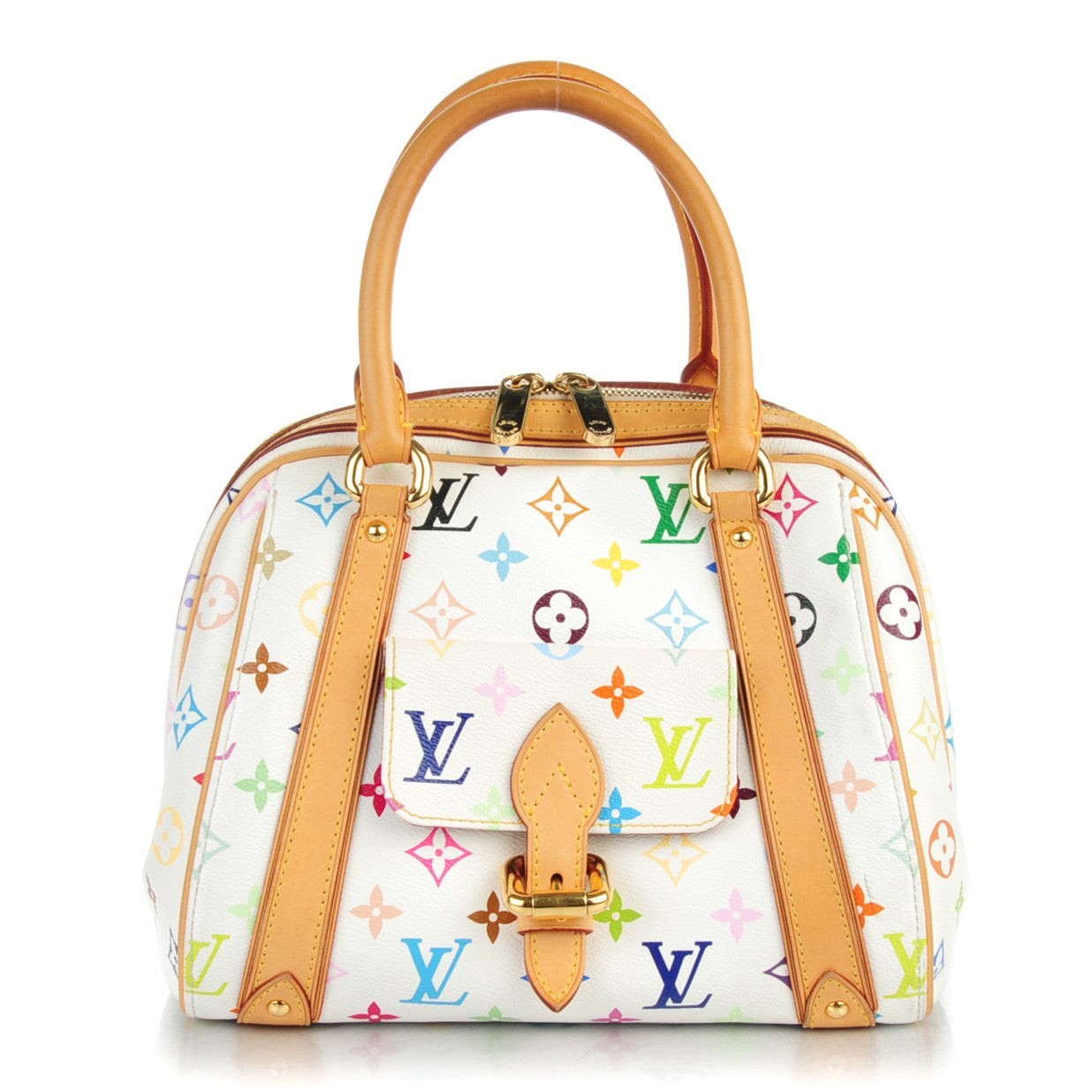 Monogram Multicolor Priscilla White