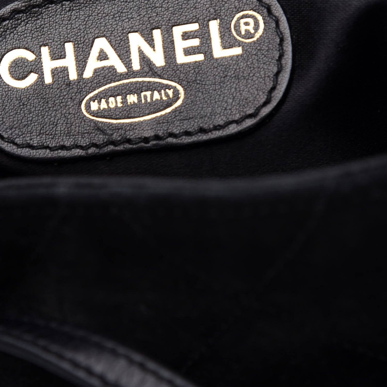 Chanel Suede Quilted Backpack Black 5 of 9